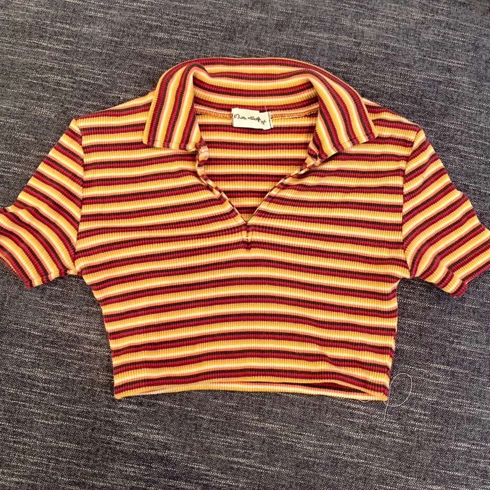 Retro vintage Crop Top XS
